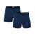 1010 BOXER SOLID 2PK Navy/Navy Large 