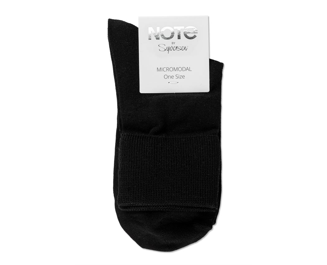 NOTE WOMAN MICROMODAL CUFF BLACK ONE SIZE 