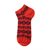 NOTE WOMAN WOOL LINER PATTERN RED/BLUE 36-41 