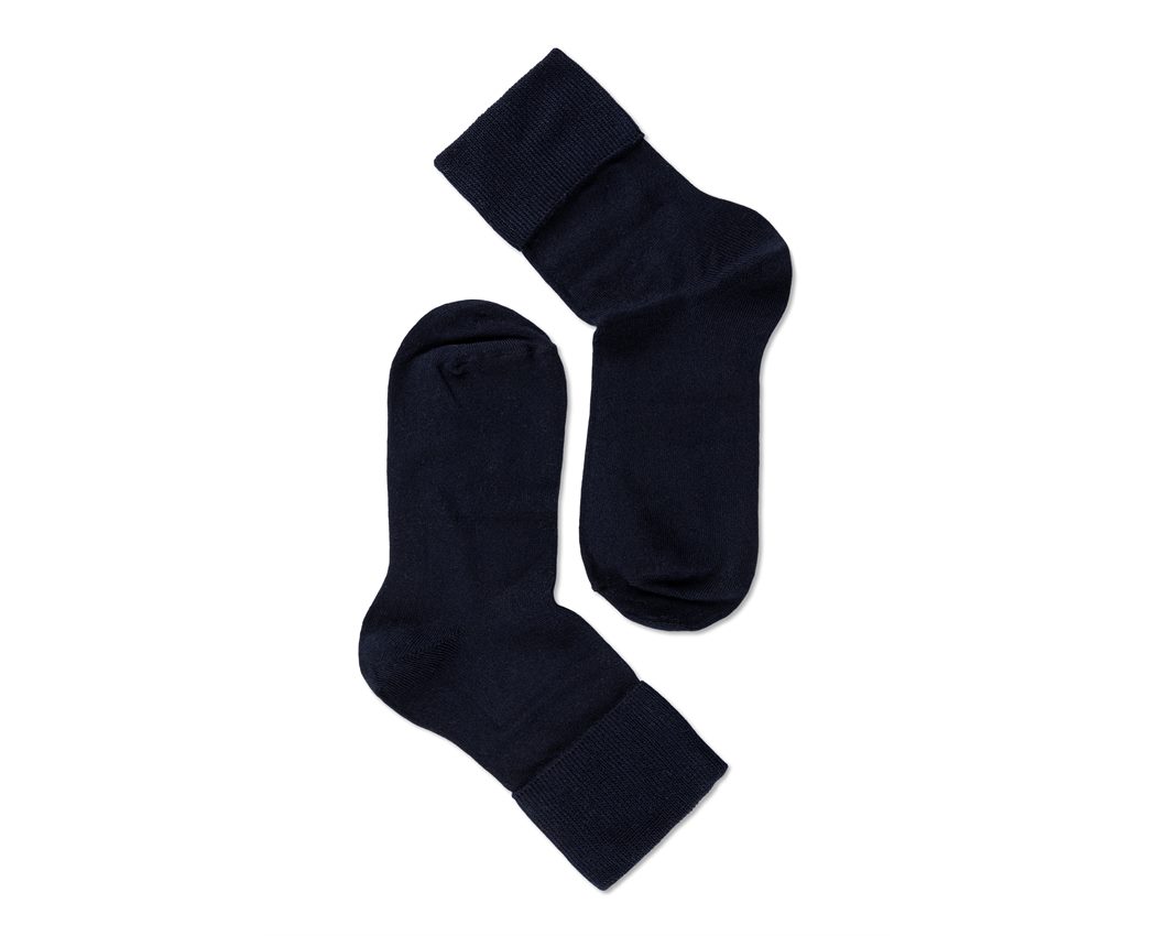 NOTE WOMAN MICROMODAL CUFF DARK BLUE ONE SIZE 