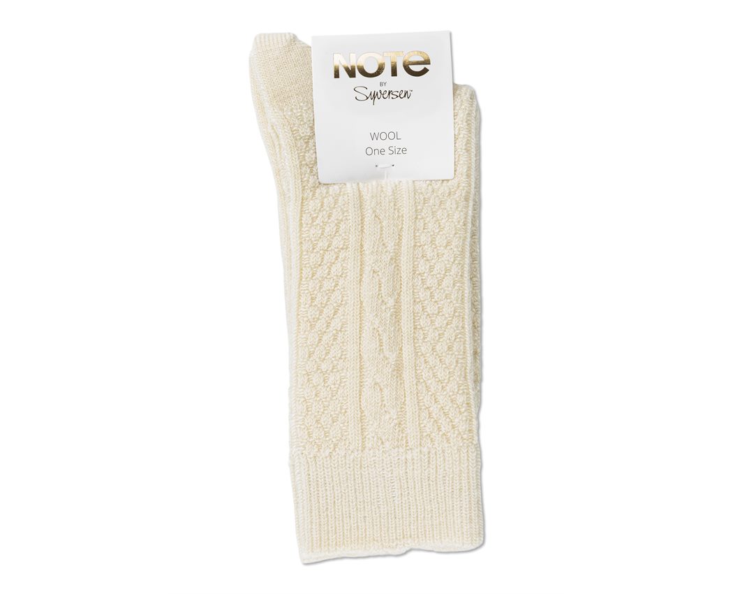 NOTE WOMAN WOOL CABLE OFFWHITE 36-41 