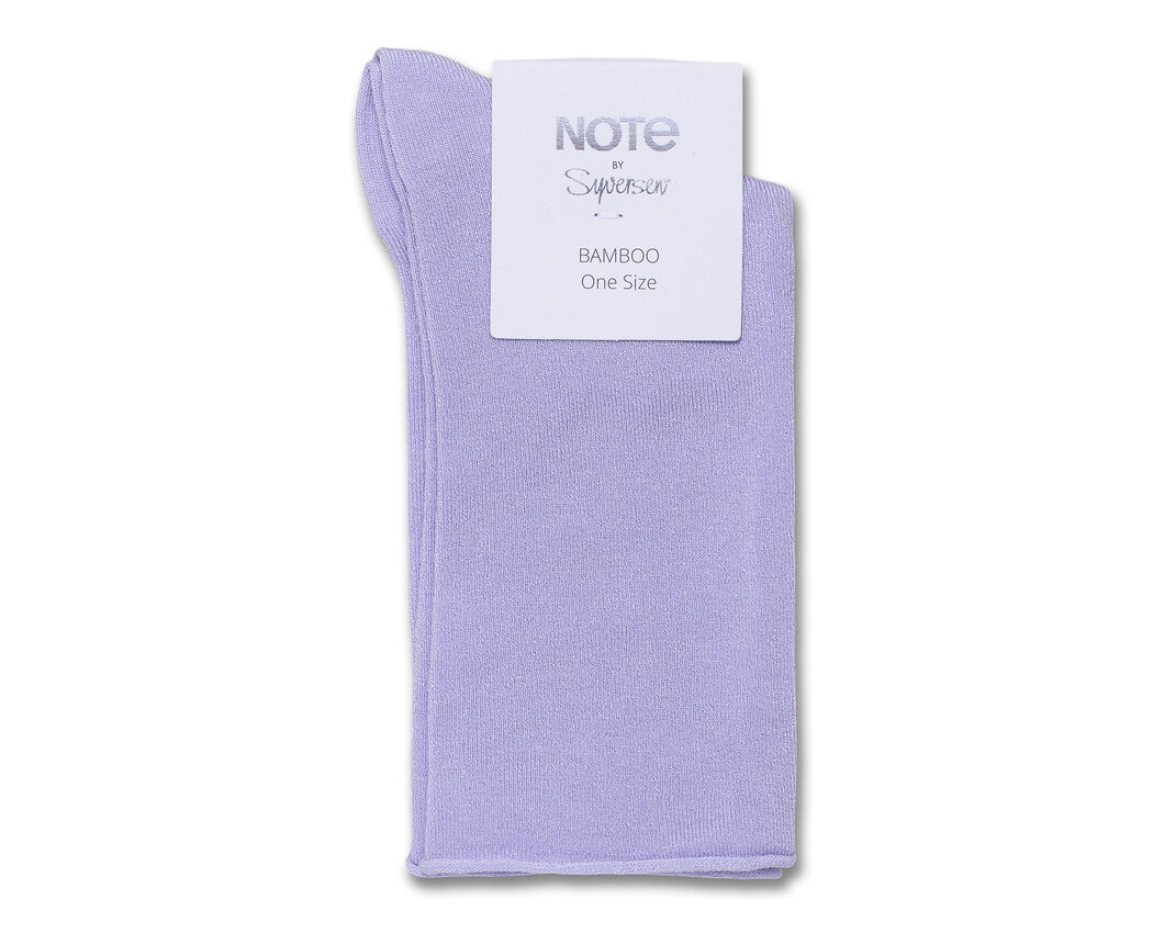 Note Woman Bamboo Roll Top LILAC 36-41 