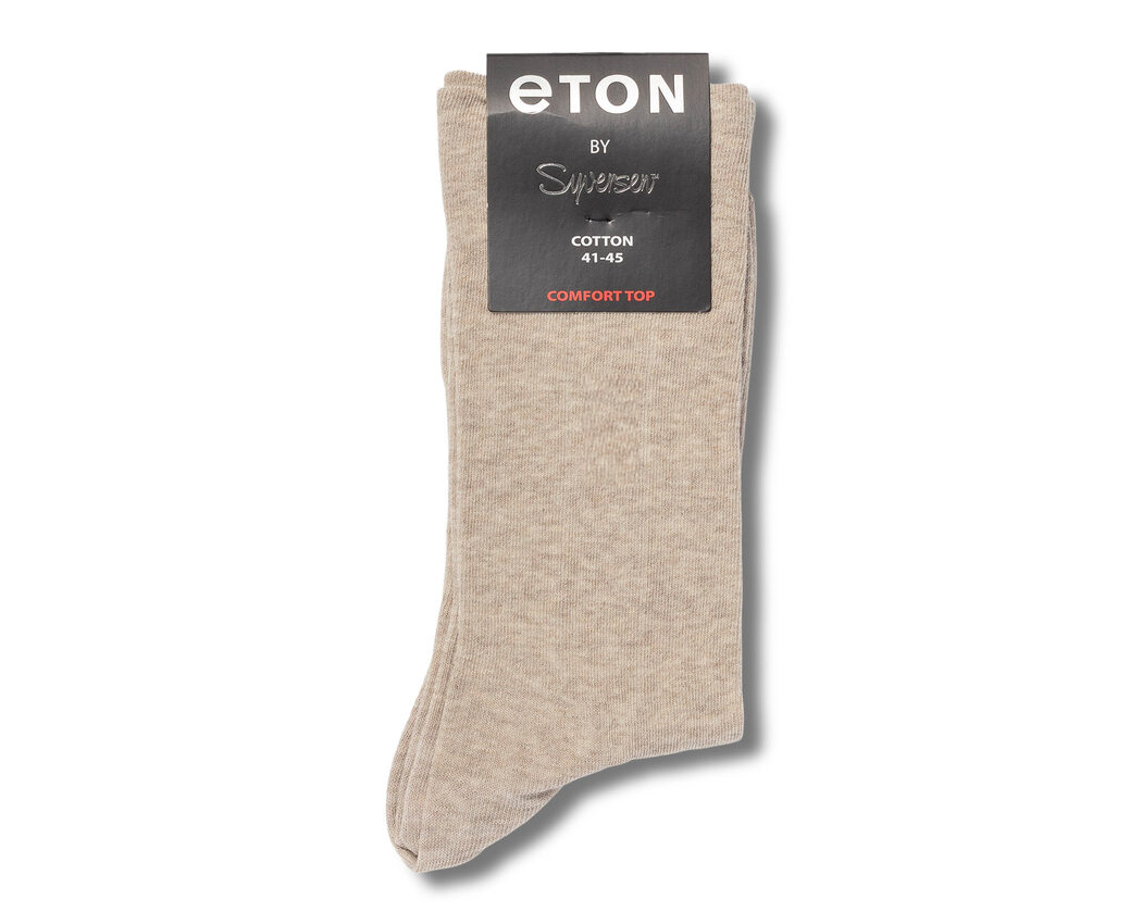 Eton Cotton Plain Comfort Top Light Brown 41-45 