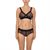 DKNY SHEERS TRIANGLE CUP BRALETTE BLACK X-LARGE 