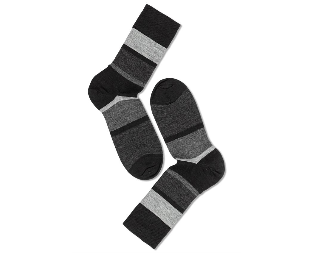 Eton Wool Color Block Black/Grey 41-45