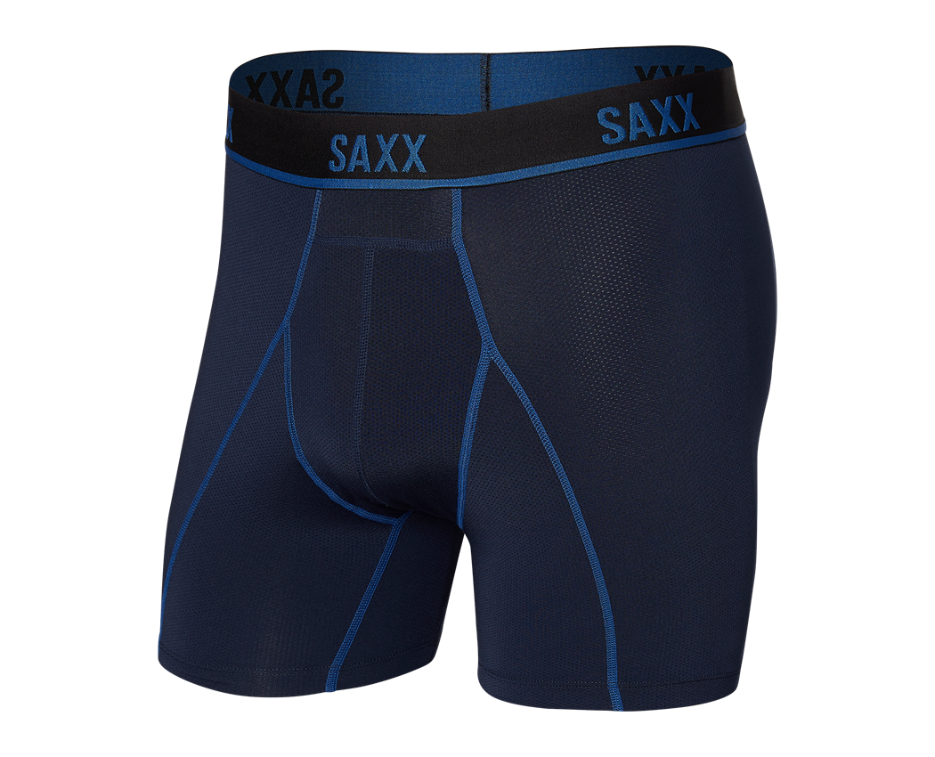 SAXX KINETIC HD BOXER NAVY/CITY BLUE LARGE