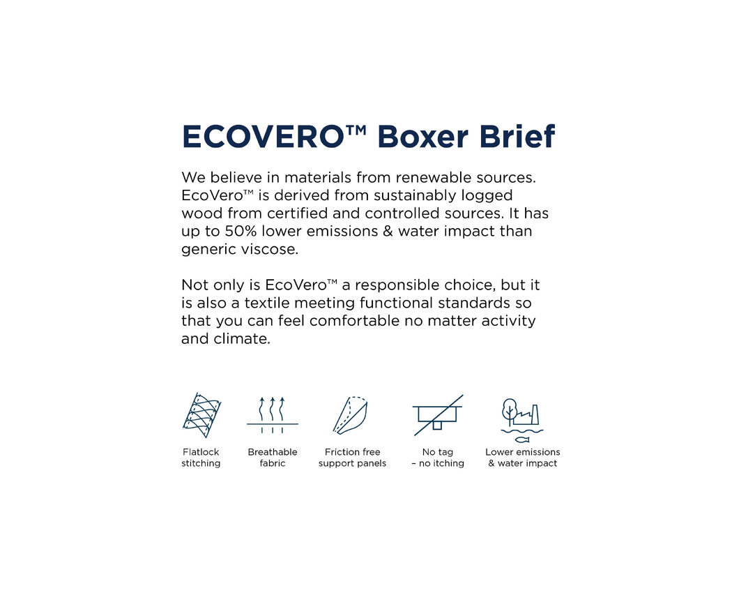 2pk EcoVero pouch boxer Black LARGE