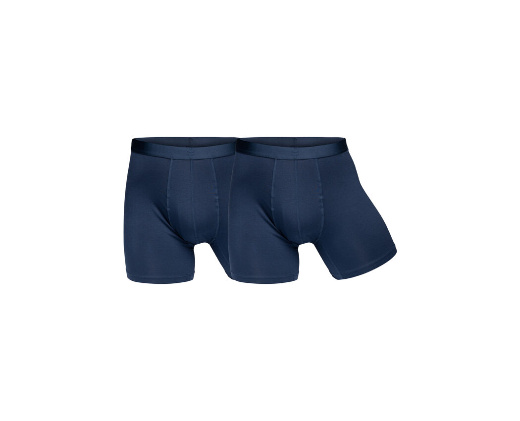 2pk EcoVero pouch boxer Navy LARGE