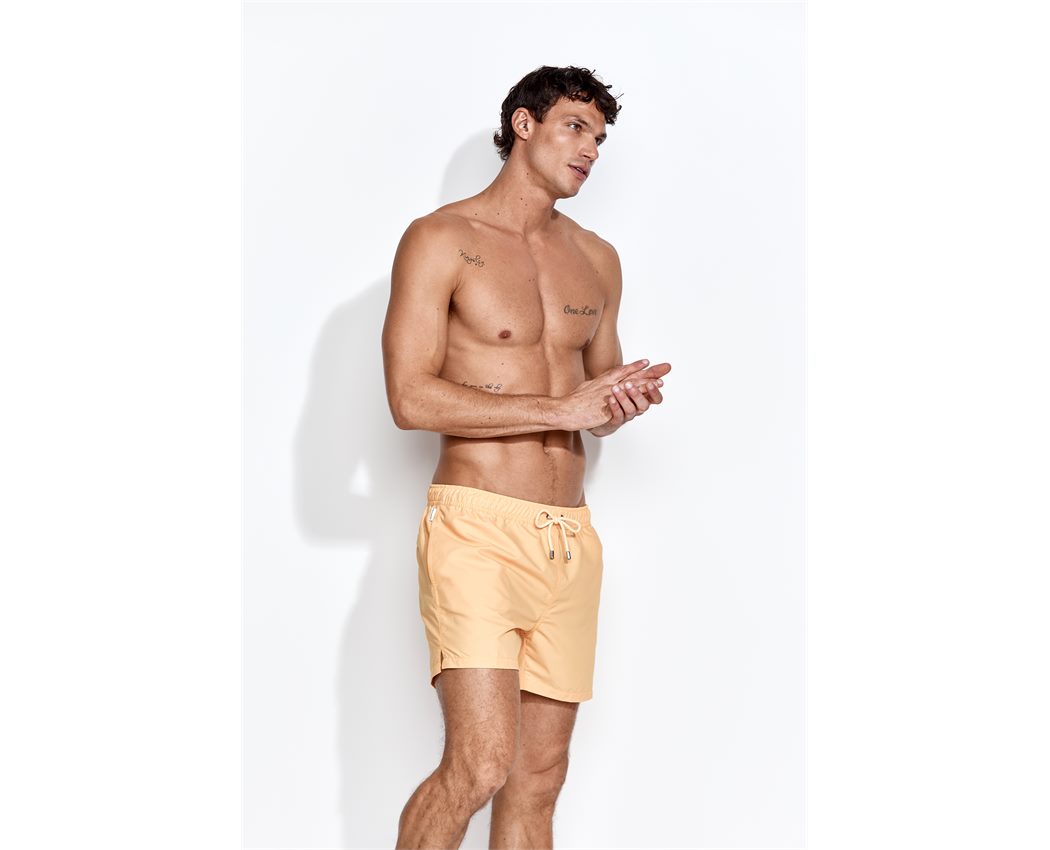 Classic Solid Swimshort SOFT YELLOW SMALL