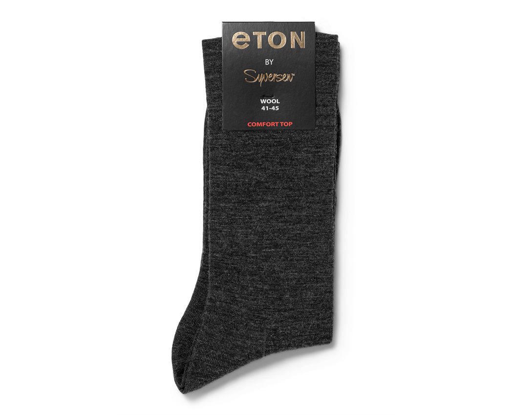 Eton Wool Plain Comfort Top 68 Dark Grey 41-45 