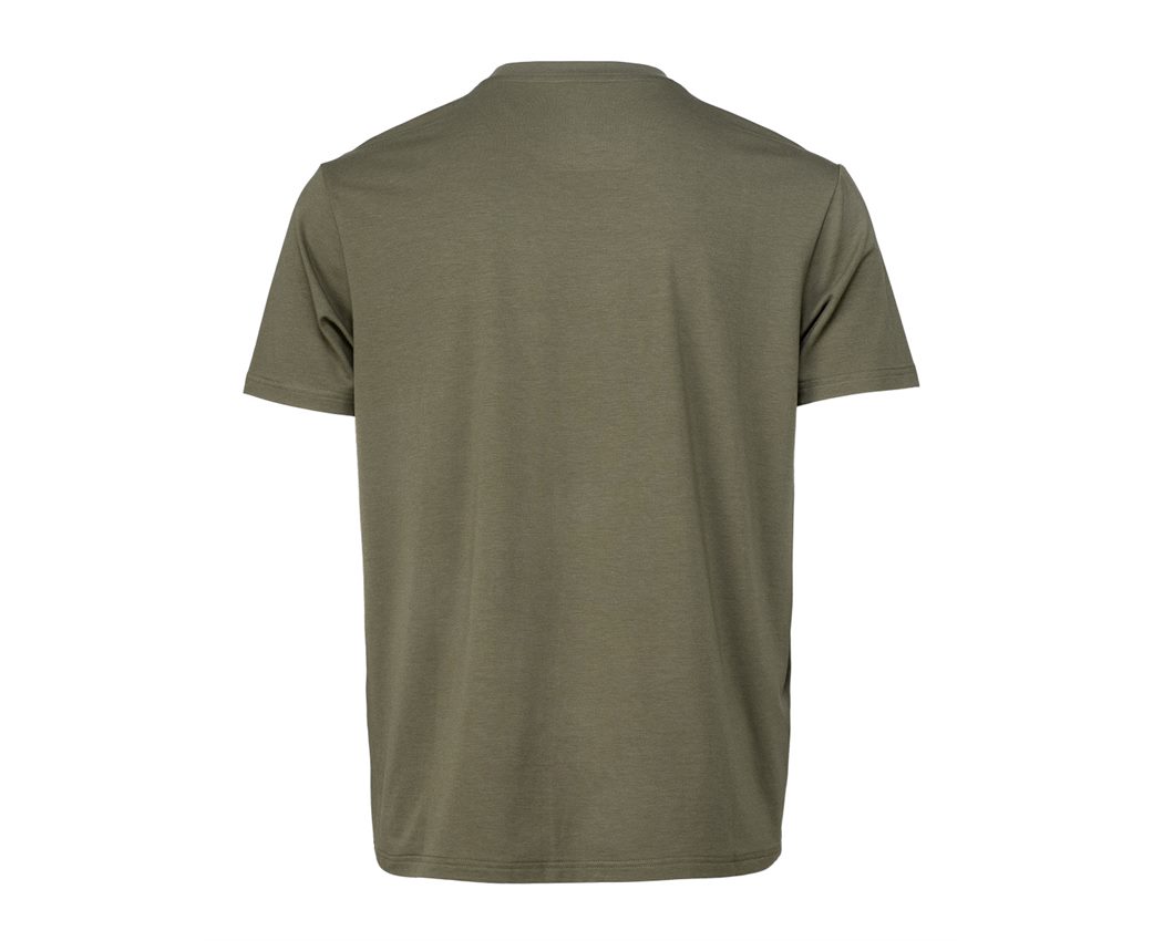 Bamboo/Cotton Crew Tee OLIVE LARGE