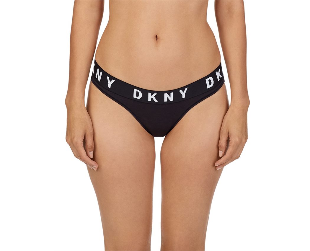 Dkny Cozy Boyfriend Bikini BLACK LARGE 
