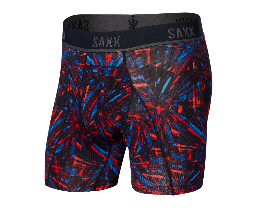 SAXX Kinetic HD Boxer FIREWORKS MULTI SMALL