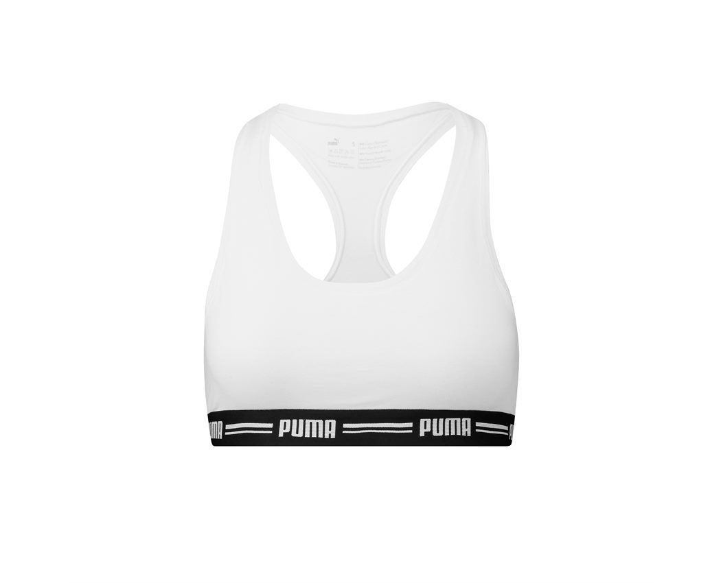 PUMA W ICONIC RACER BACK TOP 300 WHITE SMALL 