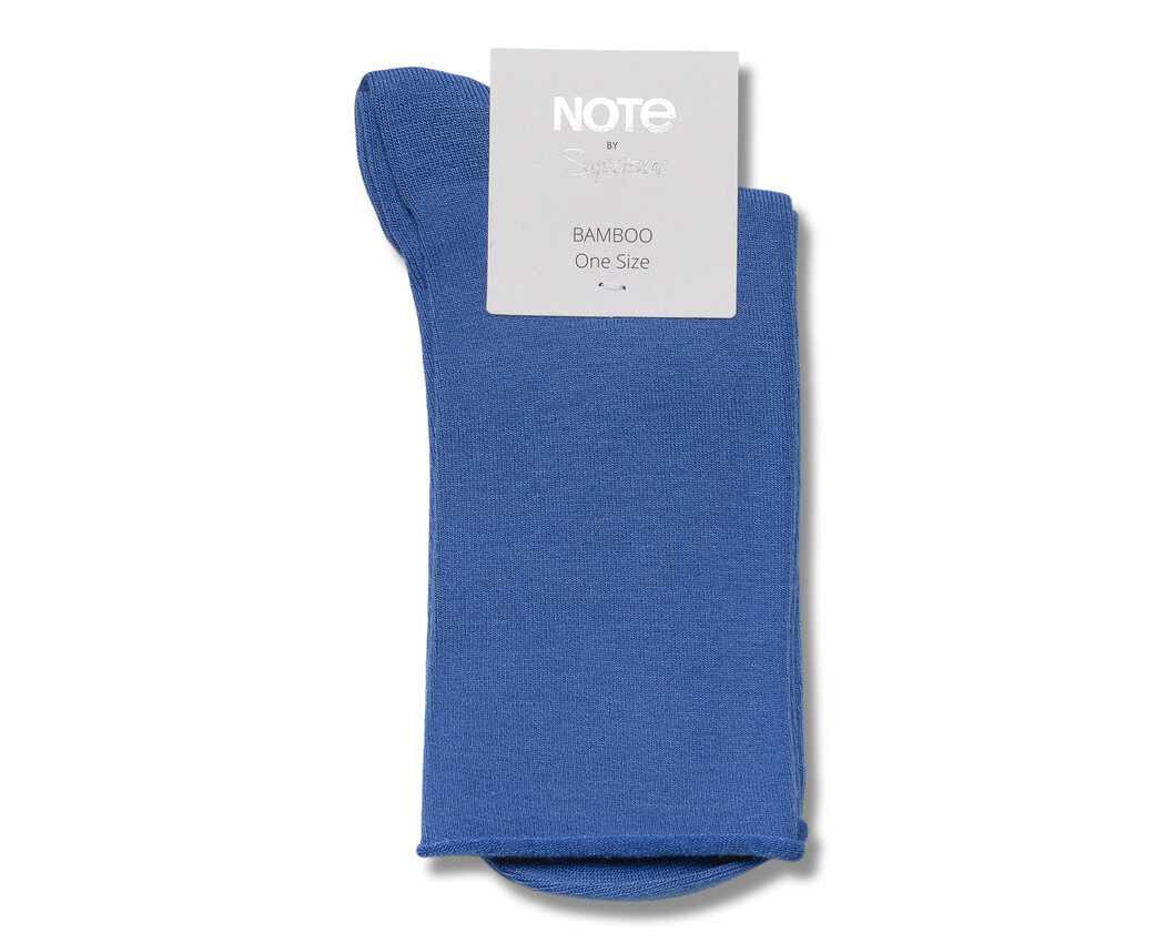 Note Woman Bamboo Roll Top BLUE ONE SIZE 