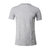 FILA T-Shirt Round Neck Grey Melange Medium 