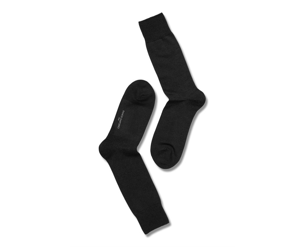 PE 3PK Mens Casual Flat Knit Black One Size (40-46)