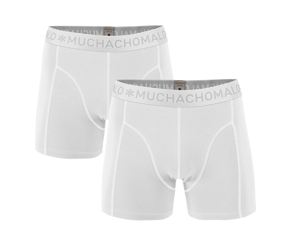 1010 2pk Solid Boxer 01 White Small 
