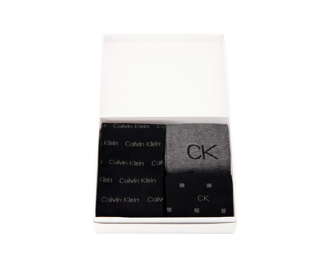 CK 3PK LUREX LOGO GIFT BOX Black combo One Size 