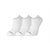 3pk Tech Tab Sneaker - Cotton Bamboo White 35-38 