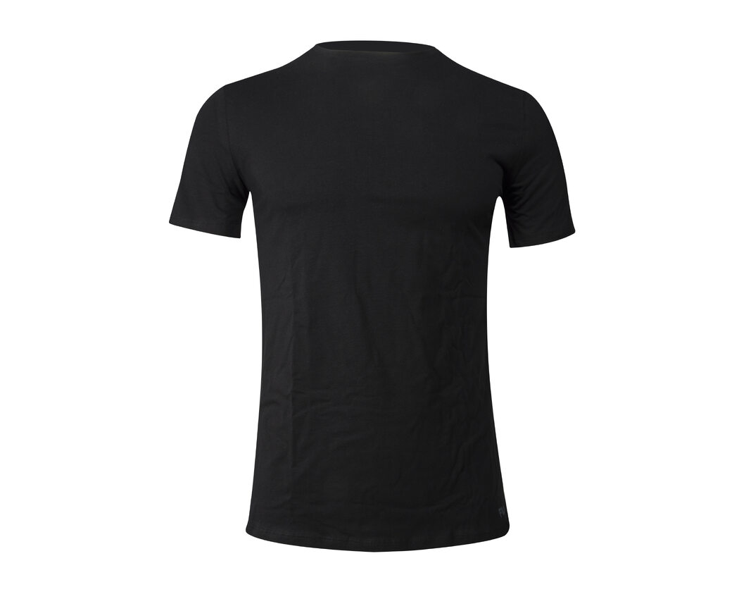 FILA T-Shirt Round Neck Black Medium 